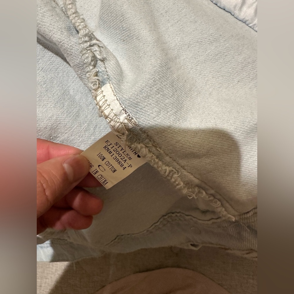 A Beautiful Soul Pearl denim jacket 3X - Picture 7 of 7